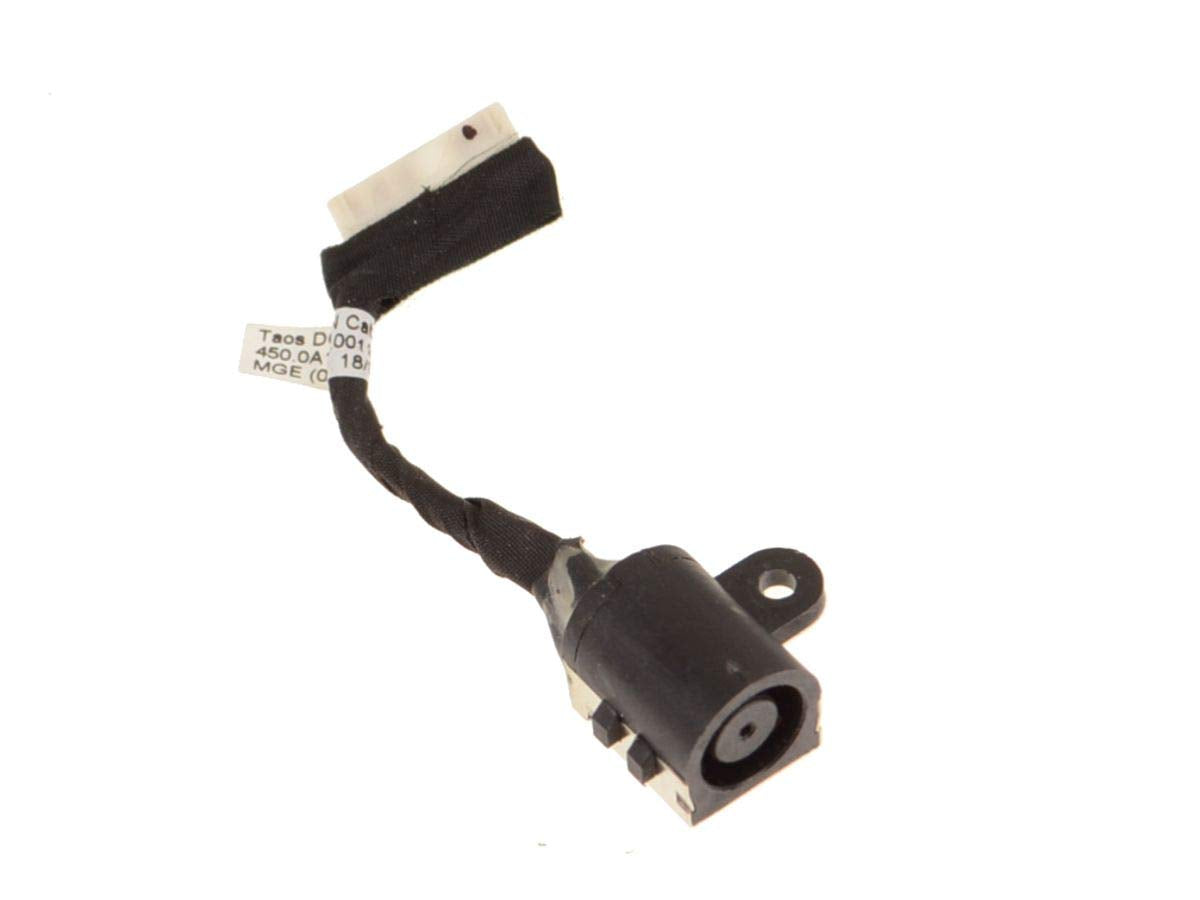 ndliulei AC DC Jack Power Plug in Charging Port Connector Socket with Wire Cable Harness Replacement for Dell Latitude 3480 3488 3580 3588
