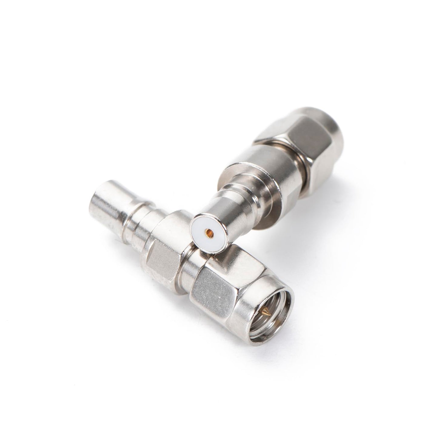 supmory SMA to QMA Adapter SMA Male to QMA Female Adapter Coaxial Connectors 1pcs