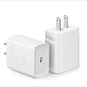 25W USB-C Power Adapter Charger - 2 Pack Type C Fast Charger Compatible with Samsung Galaxy S26 Ultra/S26/S26+/S25 Ultra/S25/24 Ultra/S24/S23
