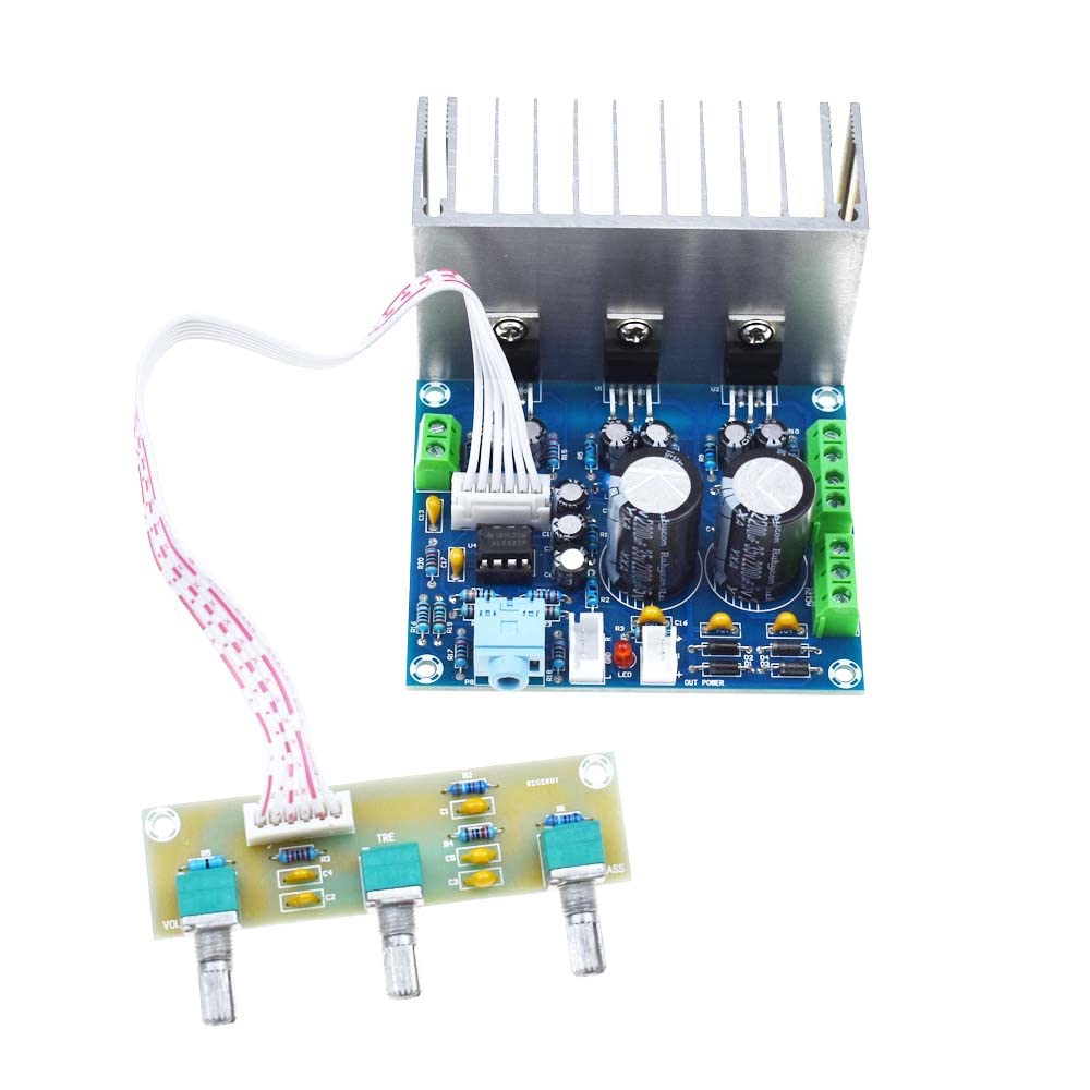 XH-M553 TDA2030A audio amplifier board 2.1 channel speaker bass