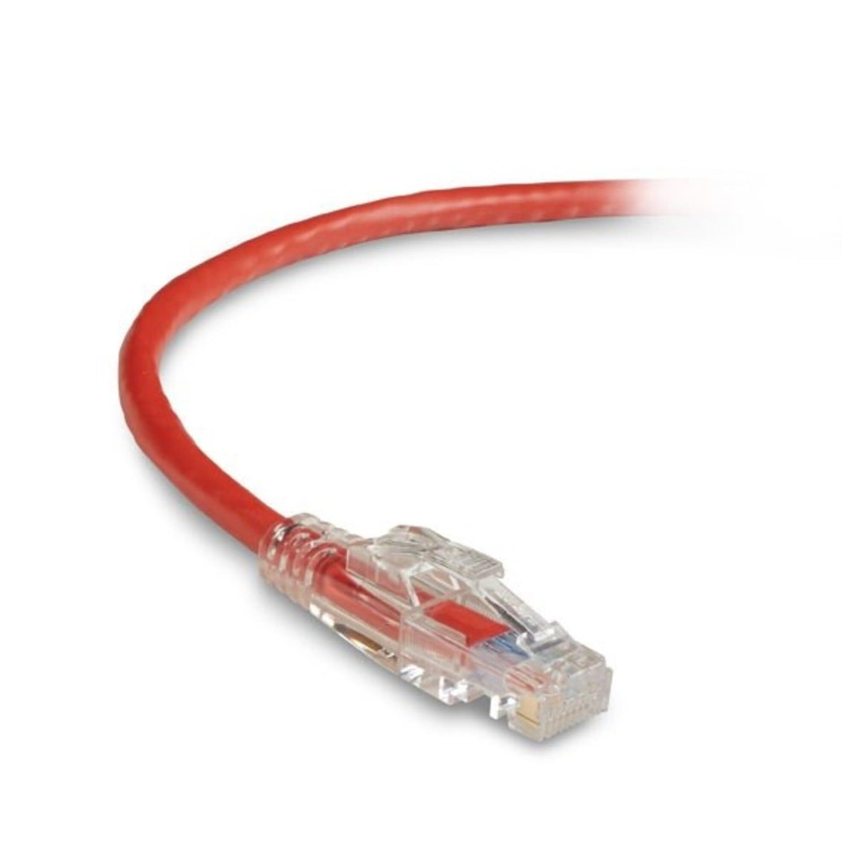 Black Box Cat6 550-Mhz Locking Snagless Patch Cable Utp cm PVC Rd 15Ft - C6PC70-RD-15