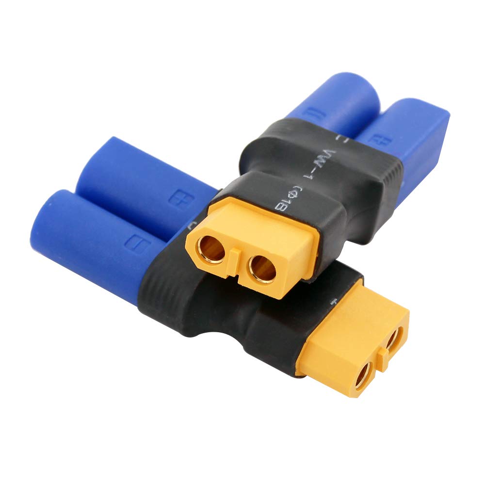 4pcs Male EC5 to XT60 / XT-60 Female Connector Adapter for Turnigy/Zippy(BDHI-84)