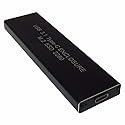 NewZoll USB 3.1 Type C to M.2 NGFF SATA SSD Hard Disk Case Enclosure 6Gbps for SATA 3.0 2230/2242/2260/2280