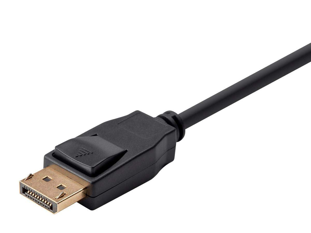 Monoprice Mini DisplayPort 1.2 to DisplayPort Cable - 15 Feet, 4K Capable, Supports 3D Video - Select Series Black