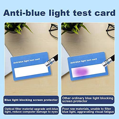 Anti Blue Light Screen Filter, Universal Blue Light Blocking Screen Protector Panel for 23, 23.6, 23.8, 24 inches Diagonal Desktop Computer LED PC