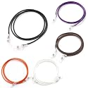 JuxLux 5 Pack Wireless Earbuds Anti-Lost Straps Loop Holder Sports Lanyard Anti-Lost Neck Cord for Samsung Galaxy Buds 3 Pro Apple AirPods Anker