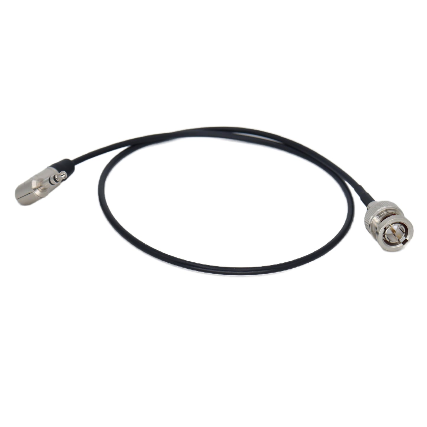 SZYingXian Timecode Cable Elbow 3.5mm to Straight/Right Angle BNC/SDI Cord for Canon C300/500, ARRI Amira, Zoom F8/F4, Blackmagic Pyxis, Sony Venice