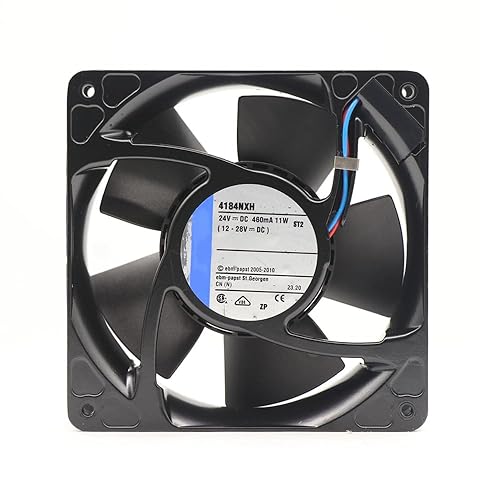 for ebmpapst Fan 4184NXH DC 24V 11W 0.46A 12038 120 * 120 * 38mm Ball Bearing Micro Cabinet Inverter Axial Flow Cooling Fan for Chassis Cabinet