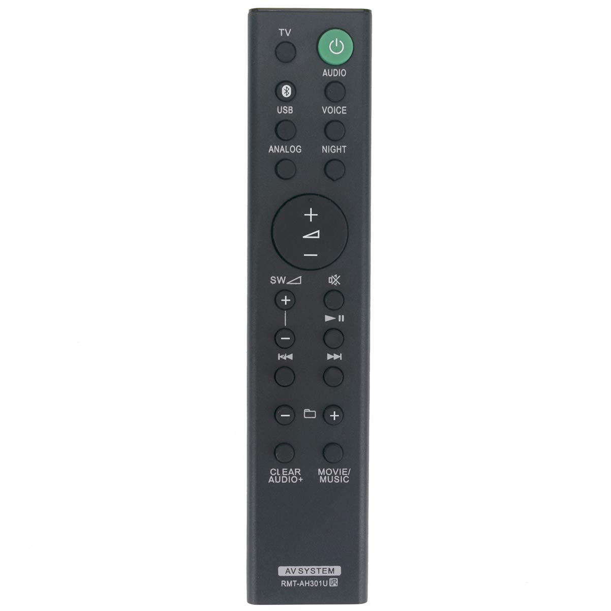 RMT-AH301U Soundbar Replacement Remote Control Applicable for Sony HT-MT300 HT-MT301 HT-MT300/B HT-MT300/W HTMT300 HTMT301 Sound Bar