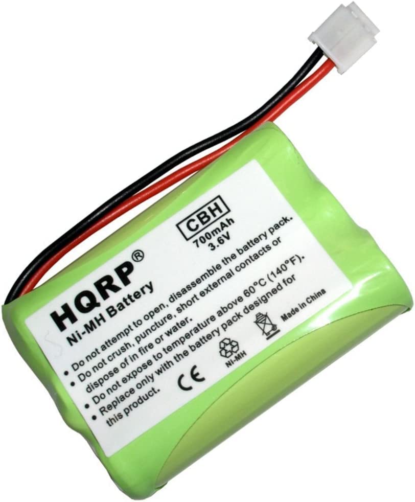 HQRP Phone Battery Compatible with AT&T/Lucent E5911, E5912B, E5913B, E5914, E5914B, E5917 Cordless Telephone