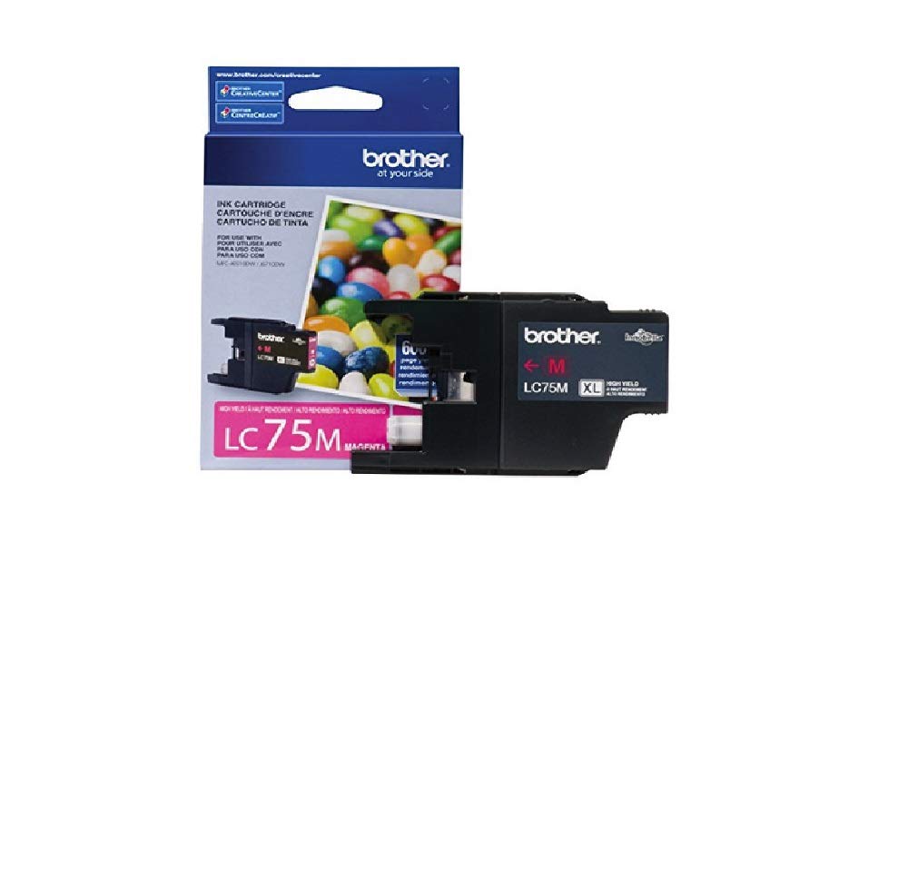 Brother LC75M High Yield - magenta - original - ink cartridge - for MFC J280W, J425W, J430W, J435W, J5910DW, J625DW, J6510DW, J6710DW, J6910DW