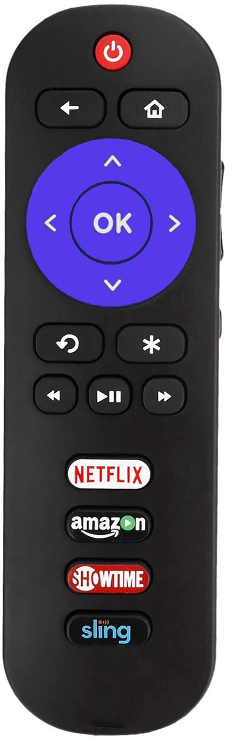 Universal Remote Control fit for All Hisense Roku TVs - No Setup Needed