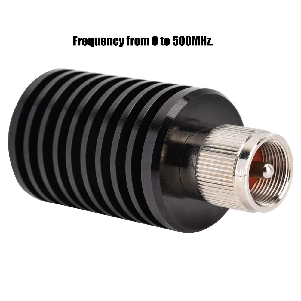72mm Two Way Radio Dummy Load Testing Antenna, Portable Dl 30A 50? Dummy Load 100W 0 500Mhz Pl 259 UHF Male Connector Test Antenna SWR Meter Power