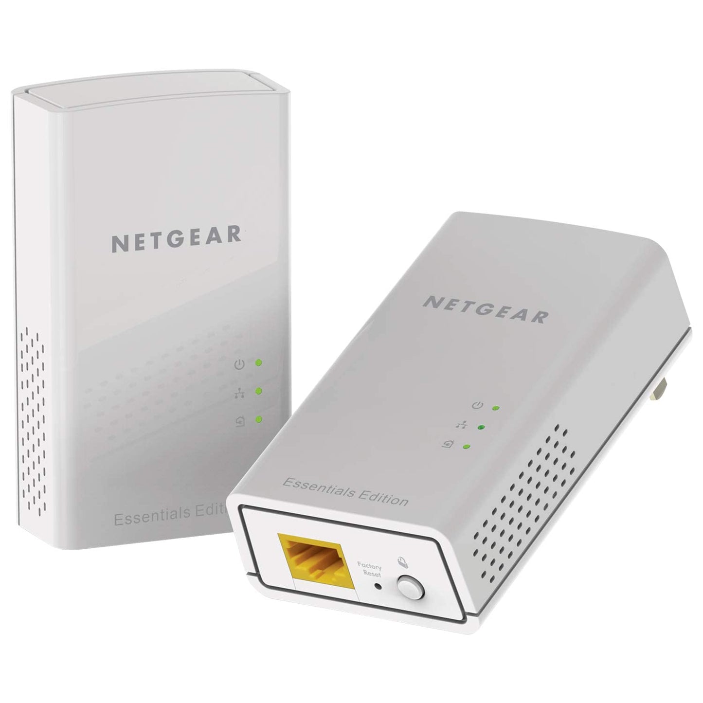 NETGEAR Powerline 1000 Mbps Adapter, 1 Gigabit Ethernet Port, Wired Network Extension Over Electrical Wiring, Compact Design (PL1010-100PAS) (Renewed)