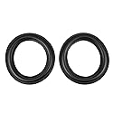 Tihebeyan 2pcs 6 inch Perforated Rubber Speaker Foam Edge Surround Rings Replacement Parts for Speaker Repair or DIY
