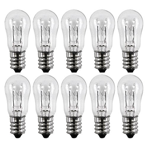General Electric WE4M305 Dryer Light Bulb. 10-watts - 10 Pack