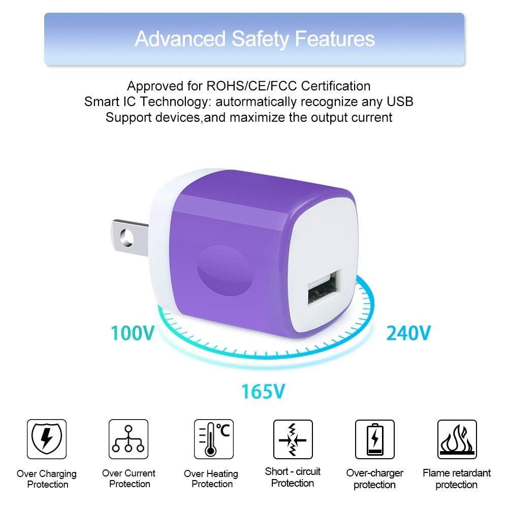 Fast Charging USB Type C Wall Charger for Samsung Galaxy Note 20 S25 S24 S23 S22 S21 S20 FE/Ultra 5G S10 A17 A16 A56 A35 A15 A54 A14,5V/1A Single