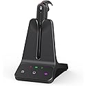 Yealink DECT Wireless Headset WH63 E2 UC, Zoom Teams Certified,Single Ear (Mono) Convertible Headset,Connects to Desk Phone&Computer,Noise Canceling