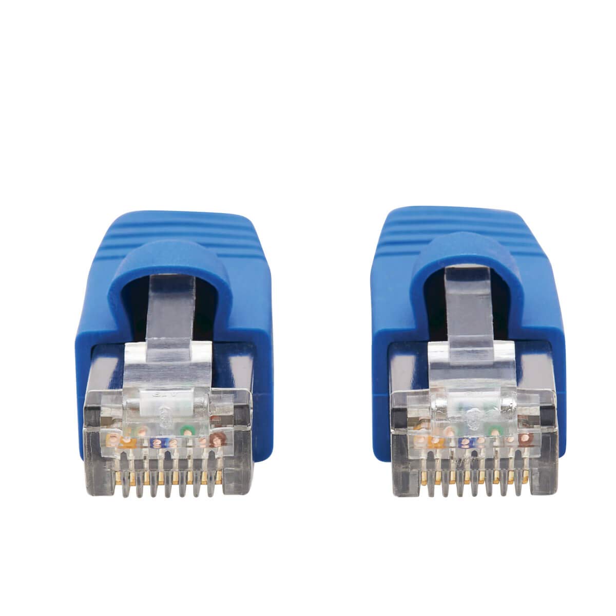 TRIPP LITE Cat6a 10G Ethernet Cable, PoE, CMR-LP, Snagless F/UTP Network Patch Cable (RJ45 M/M), Blue, 6 ft. (N261P-006-BL)