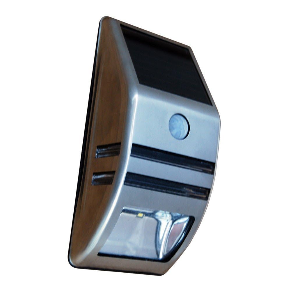 Dock Edge + Solar Post & Surface Mount Light with Motion Sensor