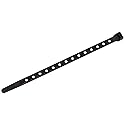 Southwire 8-Inch Heavy Duty Mountable Cable Ties, 50lb Tensile Strength, Universal Easy Zip, 100 pack, Black