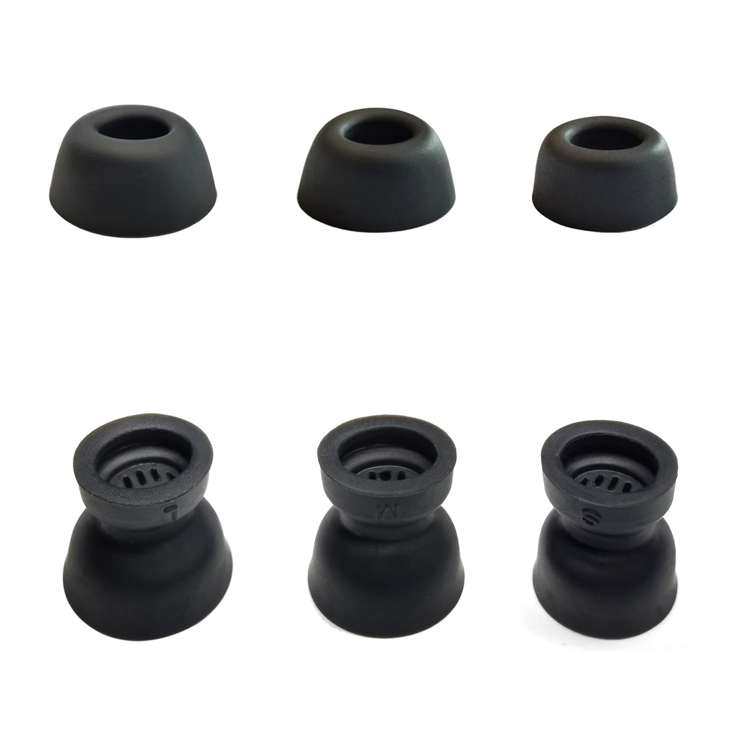 Silicone Ear Tips for Google Pixel Buds Pro2 Replacement Tips for Pixel Buds Pro2 Earbud Fit Case (S/M/L)