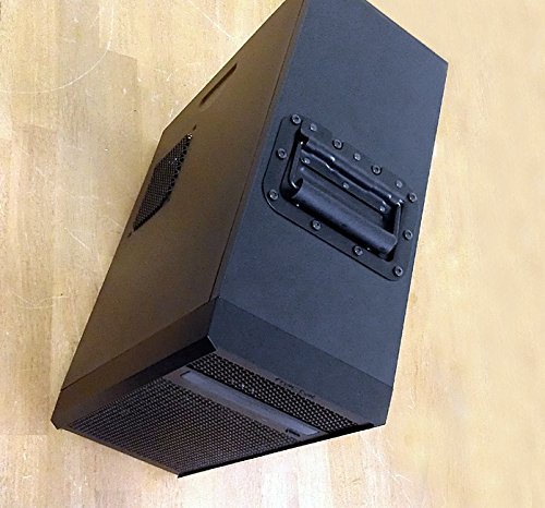 MIYAKO USA Speaker Cabinet Handles - Set of 2 | 5.5x3.9 inches | Recessed Back | High Strength Metal Plate, Powerful Spring | Rubberized Holder |