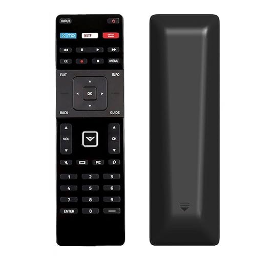 XRT122 Replacement Remote Control fit for Vizio TV D50-E1 D65-E0 D43-E2 D55-E0 D65-E0 D43-E2 D50-E1 D55-E0 D65-E0 D39H-D0 E43-C2 E55-C2 E65-C3 E70-C3