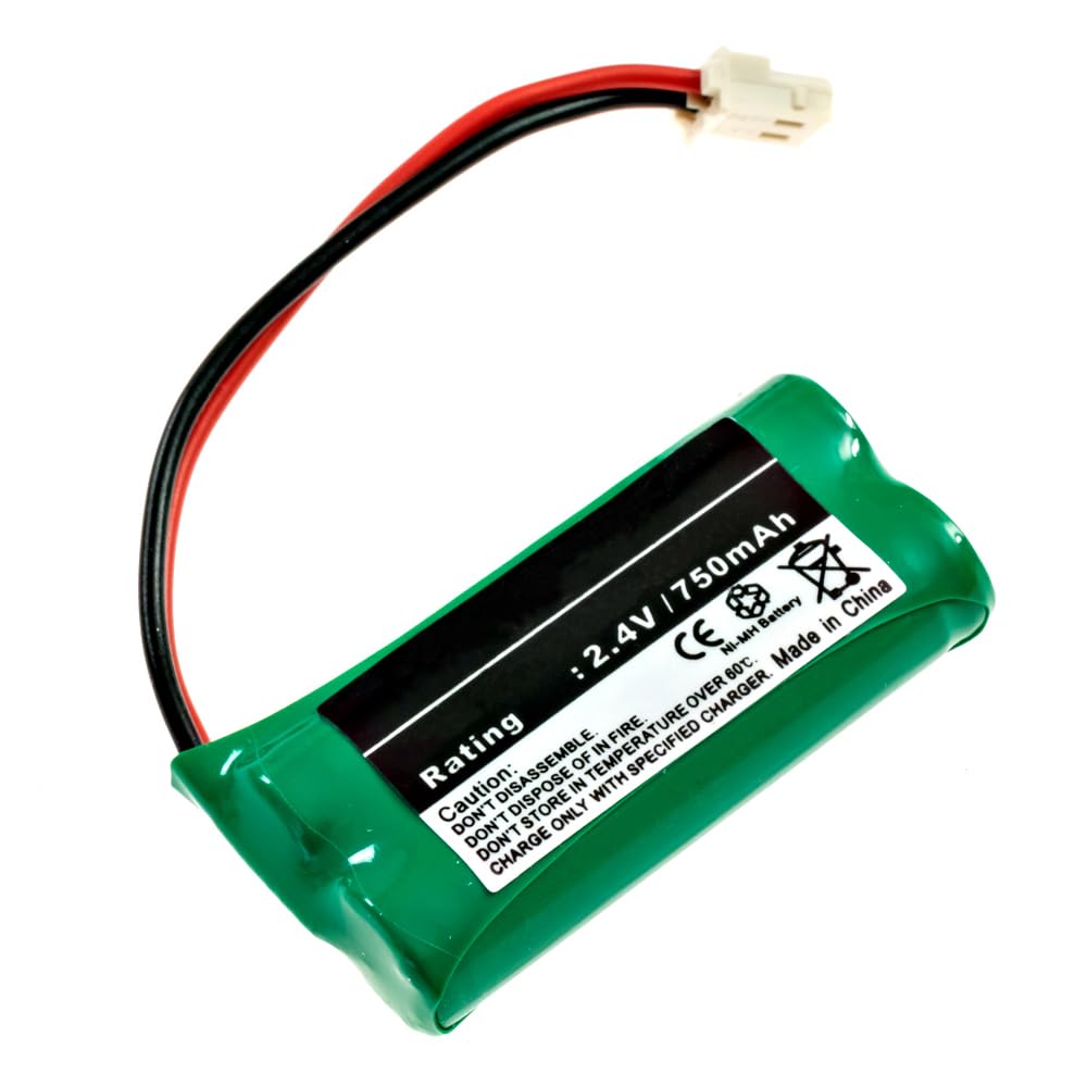 AT&T-Lucent CRL81212 Cordless Phone Battery 2xAAA Ni-MH 750mAh/J CONNECTOR - Replacement Battery