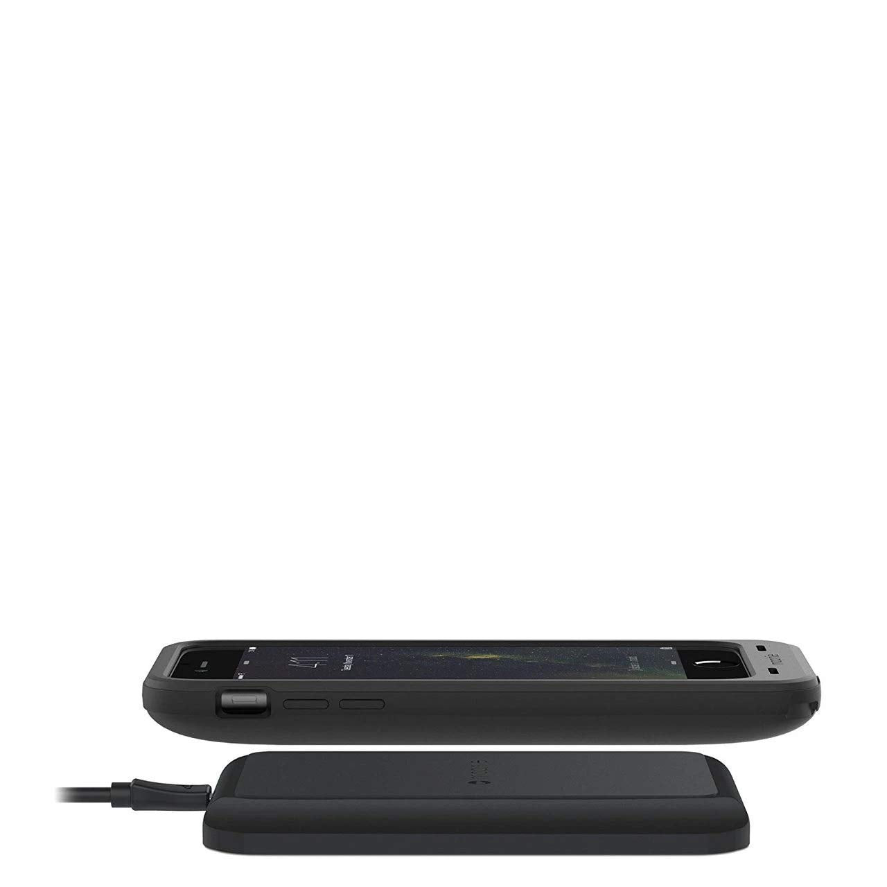 Mophie Charge Force Wireless Charge Pad - Qi Wireless Charging for Apple iPhone X, iPhone 8, iPhone 8 Plus, and Qi Enabled Smartphones and Juice Packs