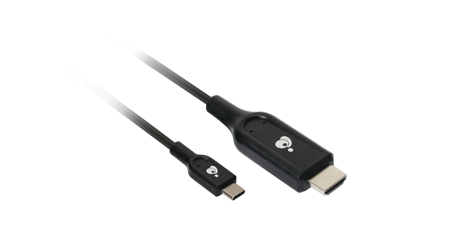 IOGEAR USB-C (M) to HDMI (M) 6Ft Cable - 4K 60Hz - Compatible w/Thunderbolt 3 - G2LU3CHD02