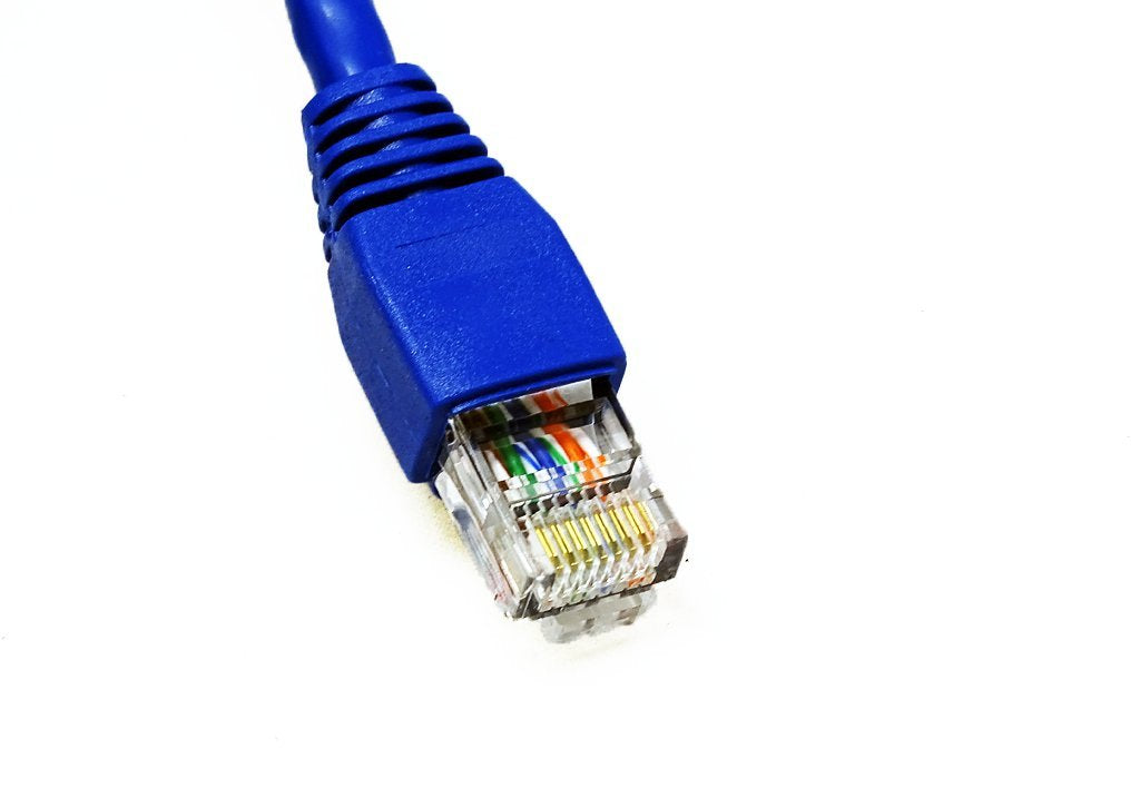 RiteAV - Cat5e Network Ethernet Cable - Blue - 50 ft.