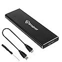 Bitsjour MacBook SSD Enclosure for 6+12pin Apple 2010 2011 MacBook Air SSD A1370 EMC 2393/2471, A1369 EMC 2392/2469, USB 3.0 External Case