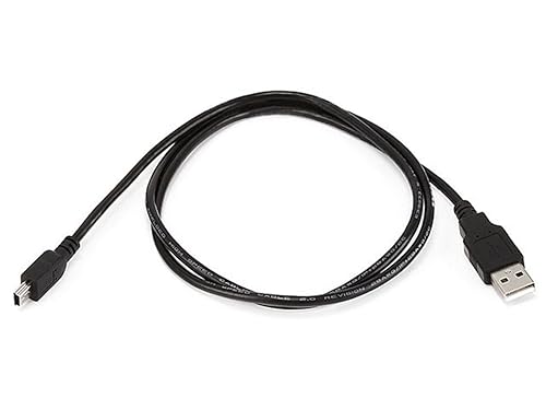 USB Cable Cord Wire Data/File Transfer for Canon PowerShot, Rebel EOS T7 T6 T3 T3i T4i T5 T5i T6 T6i T6s T7i & Vixia Camcorders Camera IFC-400PCU