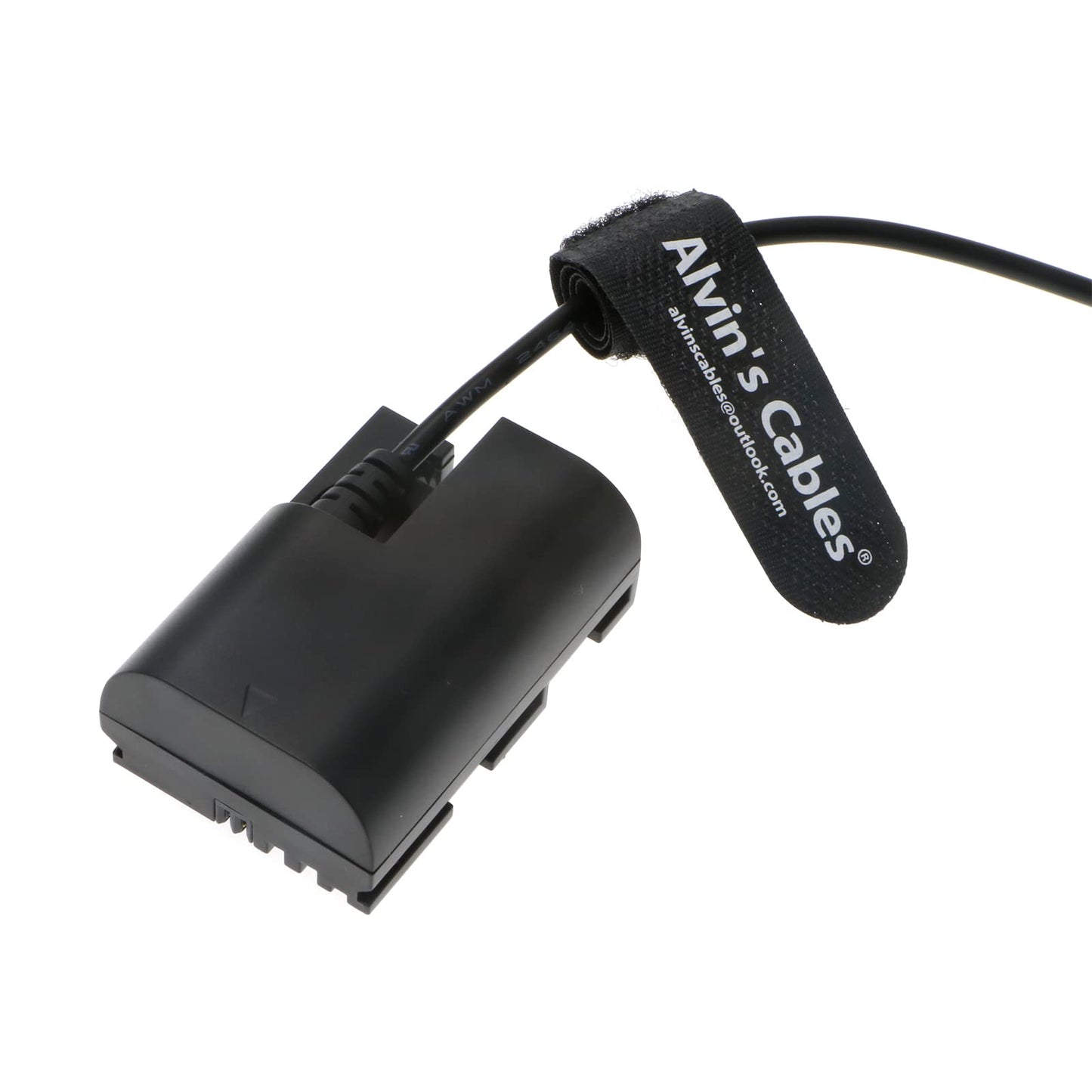 E6-Dummy-Battery Power-Cable for Arri-Alexa-XT Rotatable Right-Angle 2-Pin-Male to Lanparte LP E6 Dummy Battery for Canon 5D Mark II 7D 60D Alvin's