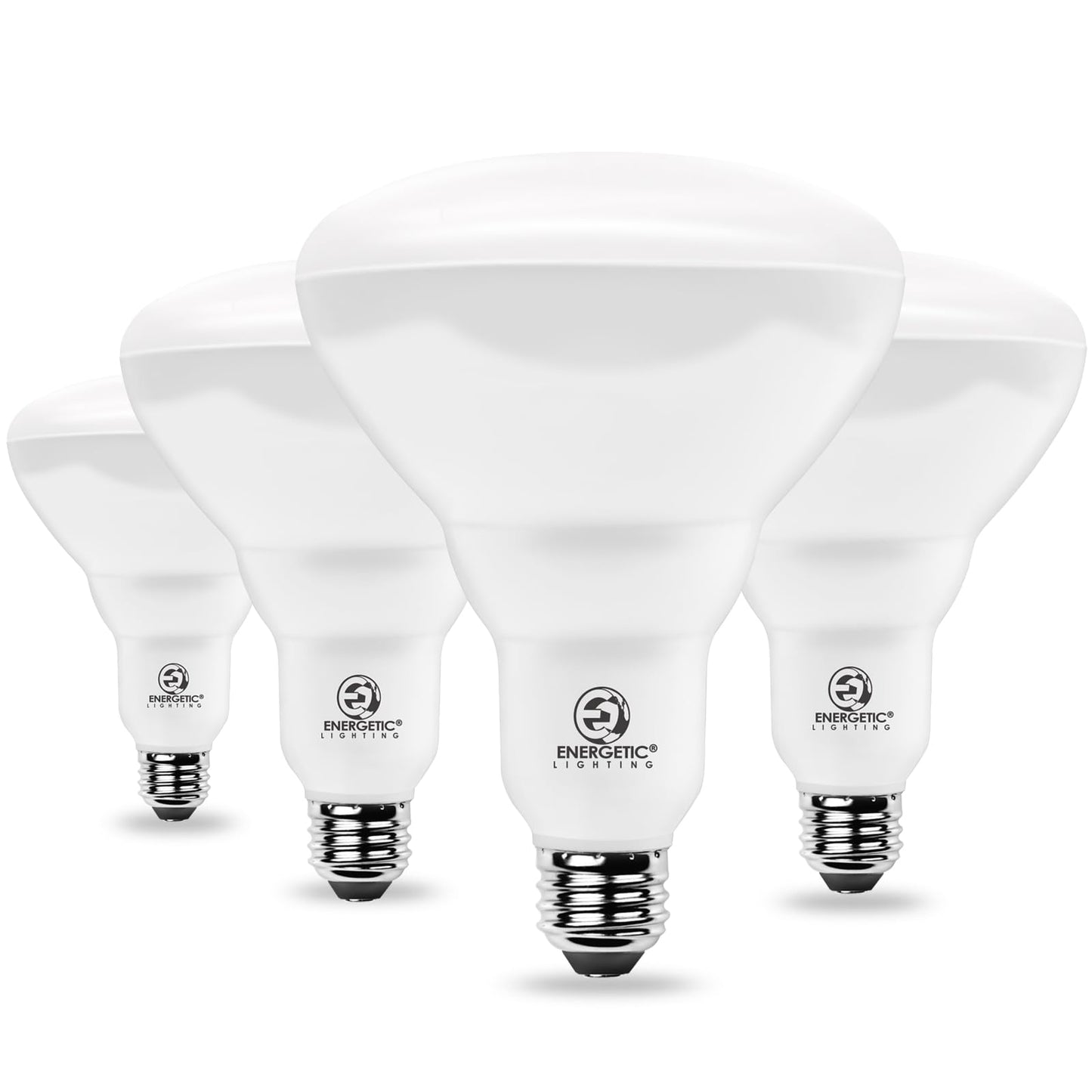 Energetic BR40 LED Light Bulbs,Indoor Flood Light,Dimmable,5000K Daylight,110W Equivalent,1600LM,E26 Base,Recessed Can Lights,High Lumen,Flicker