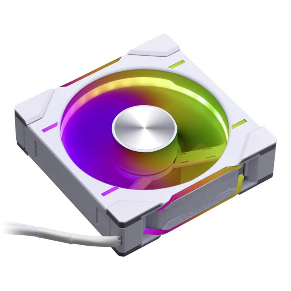 Phanteks D30 120mm ARGB PWM PC Case Fan, Daisy-Chain, White
