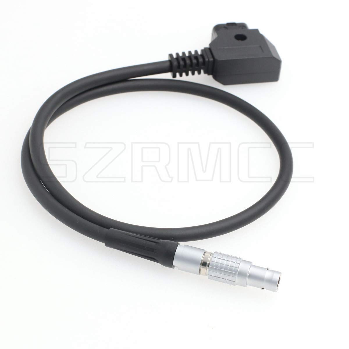 SZRMCC D tap to 0B 2 Pin Power Cable for SmallHD 503 703 Teradek Bolt 300 500 600 (Straight, 50cm)