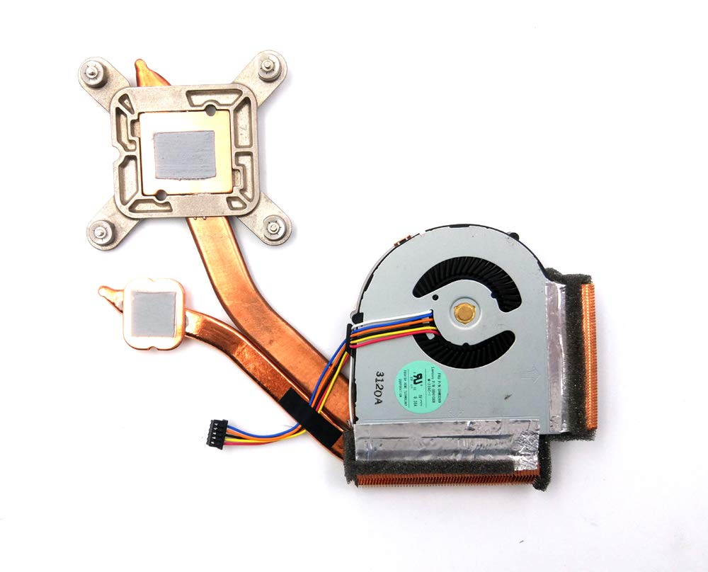 LPH Replacement CPU Fan for Thinkpad T430 T430i Laptop, Discrete Graphics Cooling Fan + Heatsink Assembly 04W3269