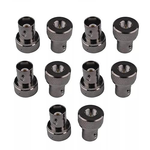 Wholesale SMA Female/Male to BNC Female RF Coax Connector for Two Way Radio Walkie Talkie BNC to SMA Coax Adapter Kit Convert Coaxial Adapter (SMA