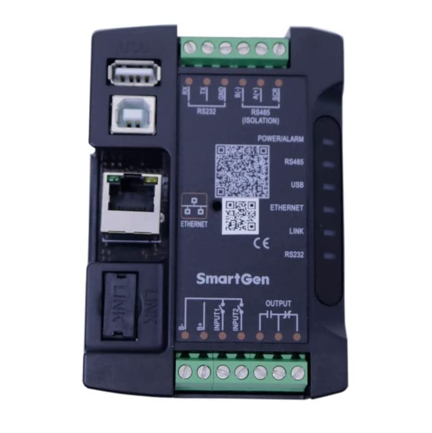 QIUSUO Ethernet Communication Protocol Conversion Cloud Monitoring Communication Module for Enabling Genset (with Serial Communication Interface)