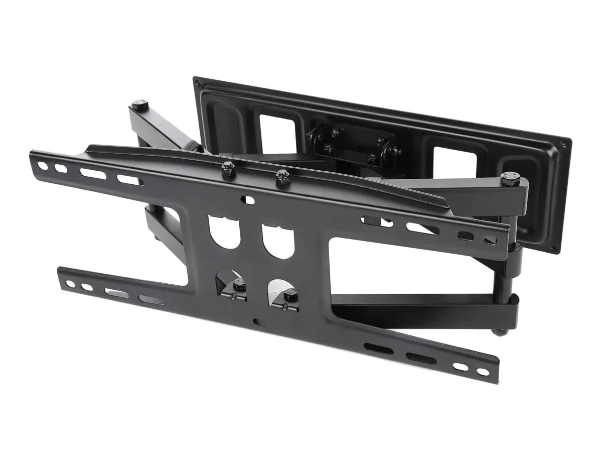 Monoprice Commercial Full Motion TV Wall Mount Bracket for 32" to 70" TVs up to 88lbs, Max VESA 400x400, Fits Curved Screens