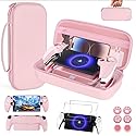 EIELST Accessories Bundle for Playstation Portal Remote Player - Cute PS5 Portal Accessories Kit with Carry Case, Protective Cover Case Set and 2 Pack