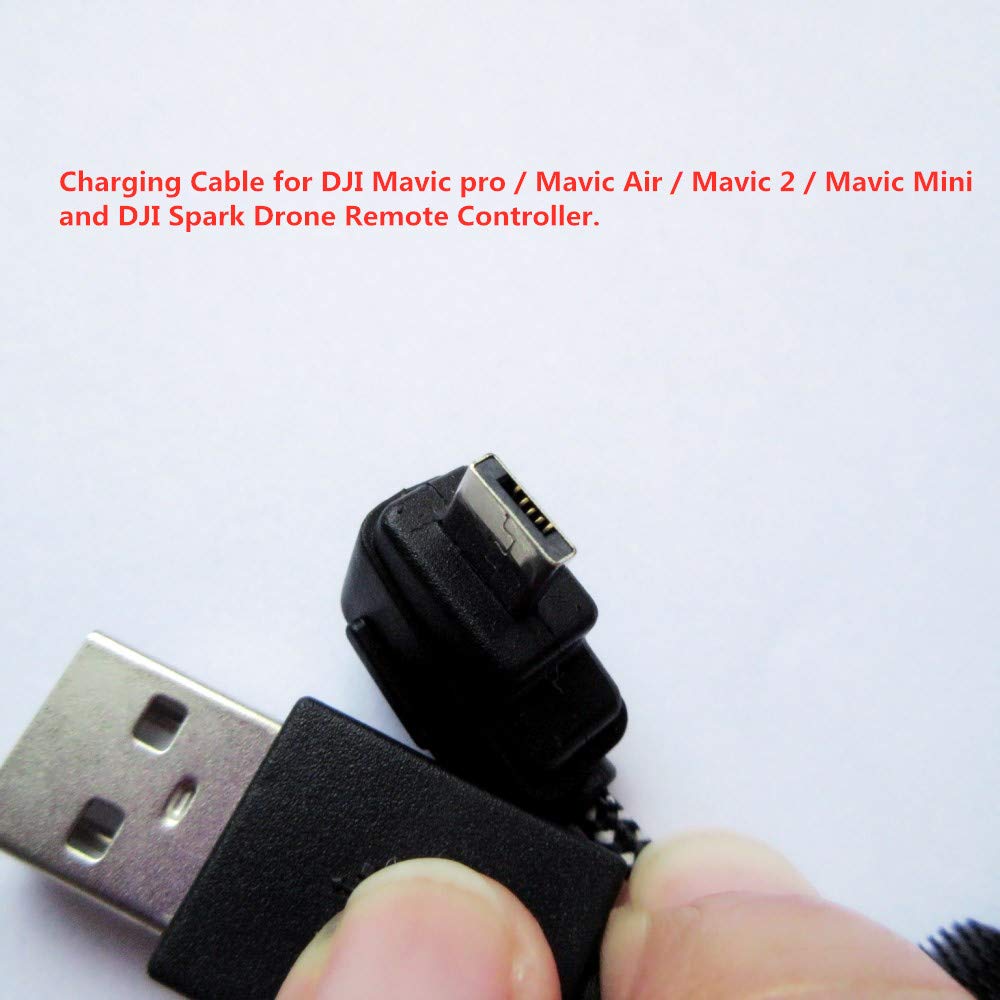 Taoke USB Data Charging Cable Remote Controller Data Cable for Spark Mavic Mini SE/Mavic Mini/Mavic pro/Mavic Air/Mavic 2 Drone Controller