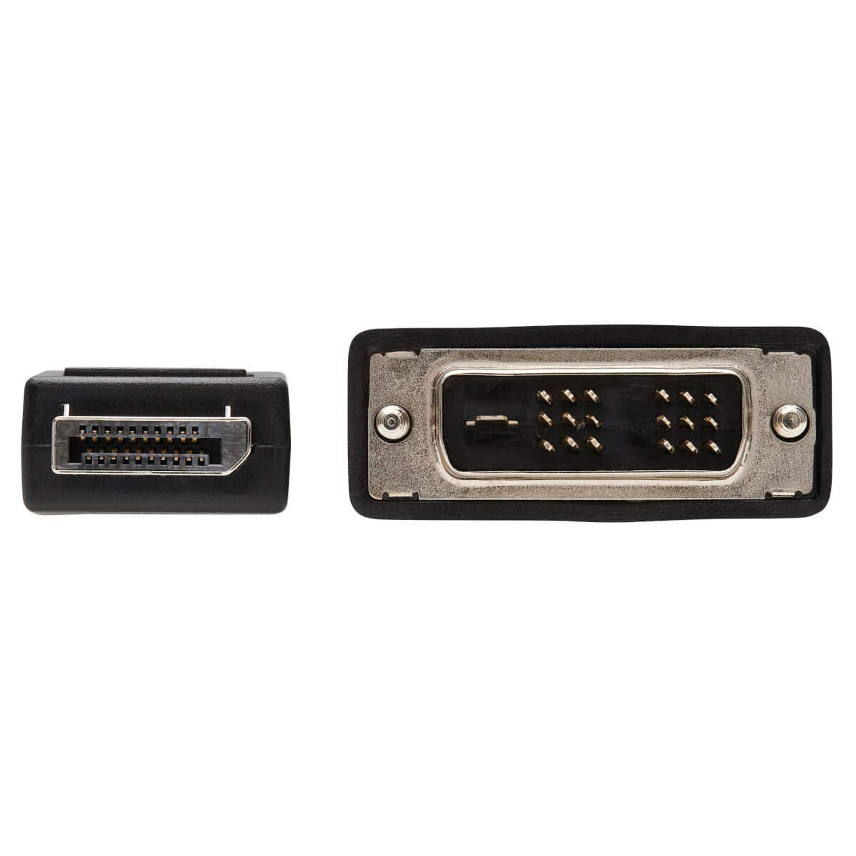 TRIPP LITE Safe-IT DisplayPort to DVI Cable, DP to DVI-D Single Link Adapter (M/M), 6 Feet / 1.8 Meters, Limited Life Manufacturer's Warranty