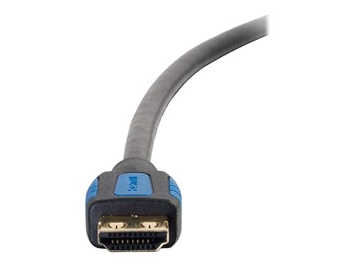 C2G HDMI Cable, 4K, High Speed HDMI Cable, 60Hz, 6 Feet (1.82 Meters), Black, Cables to Go 29677