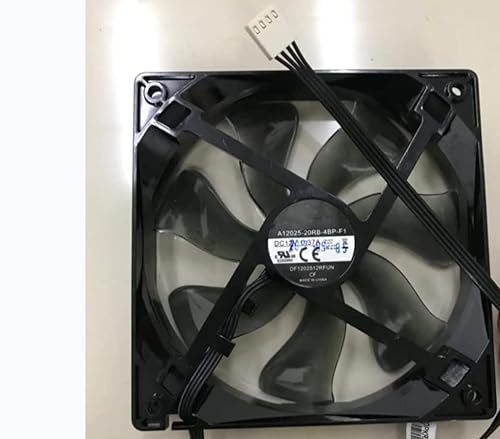 12V 0.37A 120X120X25MM 4-Wire Cooling Fan