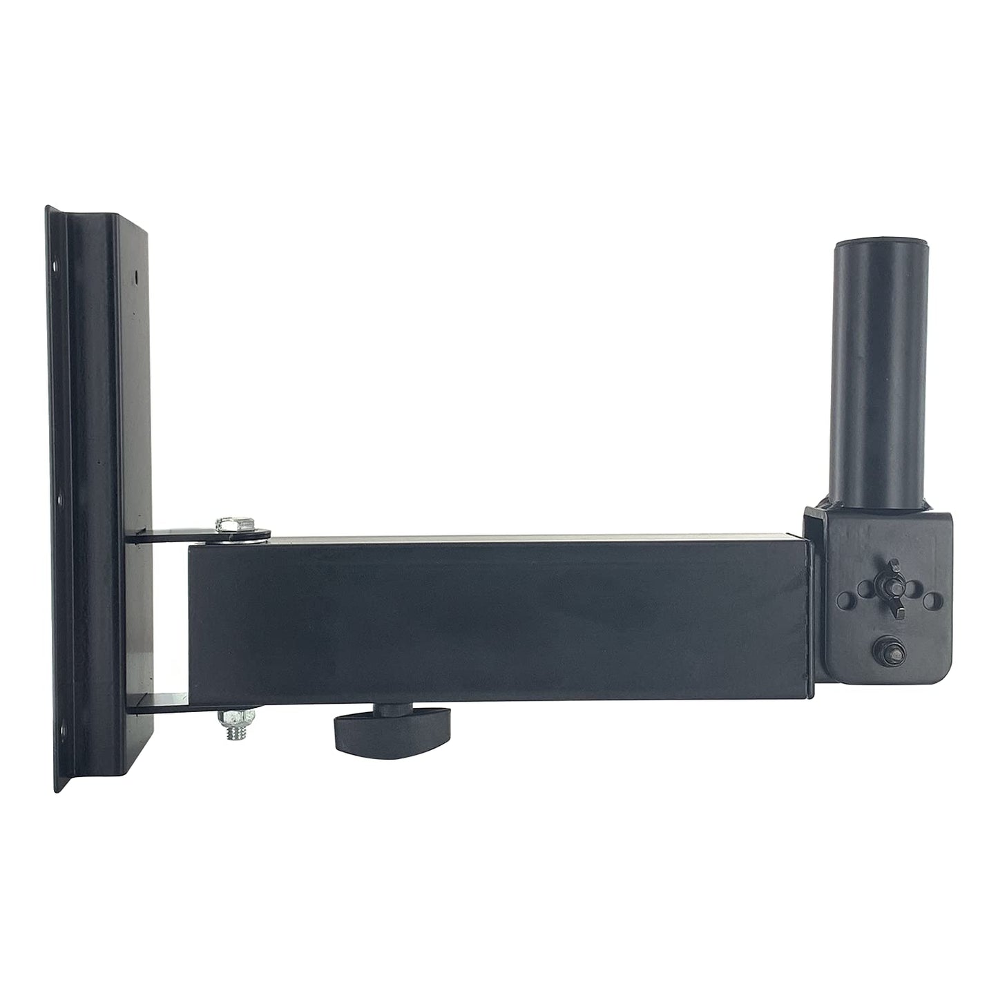 VOYZ Wall Mount Speaker Stand, 90-30 Tilt Adjustable, Solid Steel Construction, Supports 80 lbs