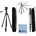 80 Inch Elite Series Professional, Full Size Camera Tripod +