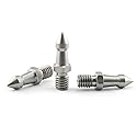 PZRT 3pcs 3/8 Inch Stainless Steel Foot Screw Camera Tripod Spikes Replacement Part for Monopod Tripod